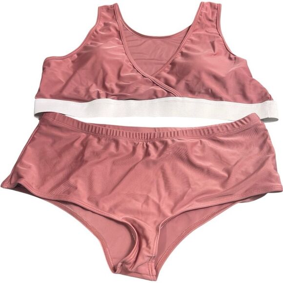 Swim Romper and Bikini Set - Picture 3 of 12